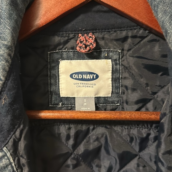 Old Navy light quilted button jacket men’s sz sm GUC - Picture 4 of 4